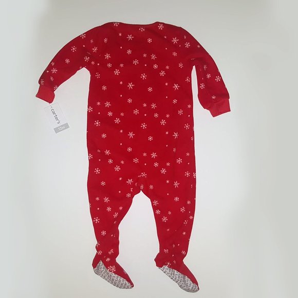 Carter's OshKosh Baby Footie Fleece Onesie (12m) - Picture 2 of 6